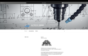 altech-gmbh.de Website
